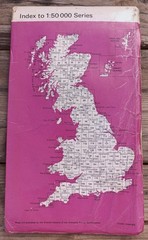 DOLGELLAU Ordnance Survey Map 1:50,000 First Series Sheet 124 1974