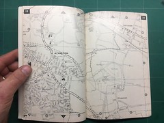 Ed J Burrow Derby Reference Map circa 1972