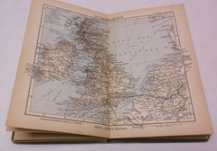 Antigue 1885 Justus Perthes Taschen-Atlas