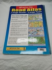 American Map 2005 United States Road Atlas Large Scale – Large Type