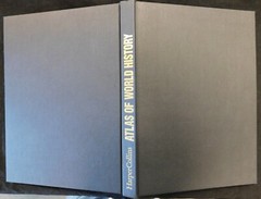 Harper Collins Atlas Of World History 1998 Hardcover Book Original Dust jacket