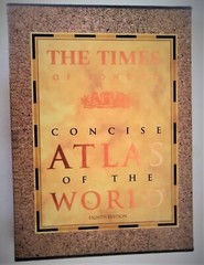 The Times of London Concise Atlas of the World Eighth Edition Hardcover & case