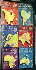 The Golden Book Picture Atlas of the World 6-Volume Set by Golden Press 1960