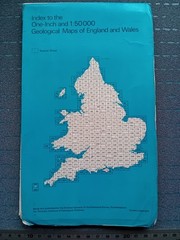 Vintage 1974 IGS 1:50,000 Geological Map Cambridge Sheet 188 Solid & Drift Editn