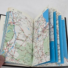 Marks & Spencer Mini Atlas Of Britain Hardcover Map 1992