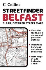 Belfast Streetfinder Atlas Paperback / softback Book The Fast Free Shipping