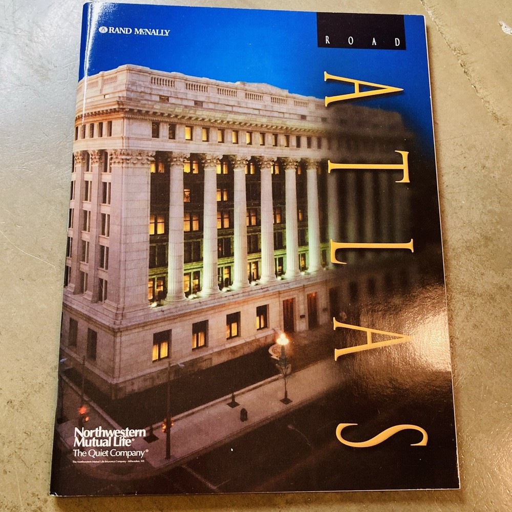 Rand Mcnally USA Road Atlas & Travel Guide Maps United States 1999