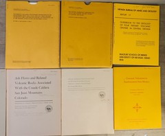 Lot 28 USGS Geology Volcanology Guidebooks Maps Reports GUC