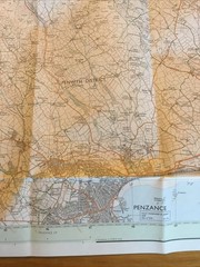 1989 Ordnance Survey Pathfinder Map 1364 St Ives And Penzance North