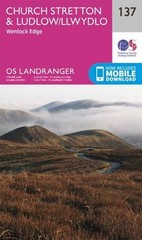 Ludlow & Church Stretton, Wenlock Edge (Map) OS Landranger Map