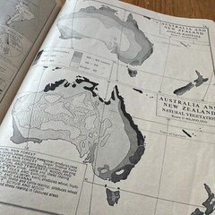 Phillips Australian Commonwealth Atlas Vintage 1955
