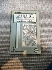 Barnett’s Aylesbury tring Andover street plan with index.