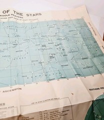 Philips’ Chart of the Stars Map by George Philip & Son 1940, The London Geograph