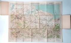 Ordinance Survey Road Map 116 Chatham & Maidstone 1″ to Mile 1931 Cartography