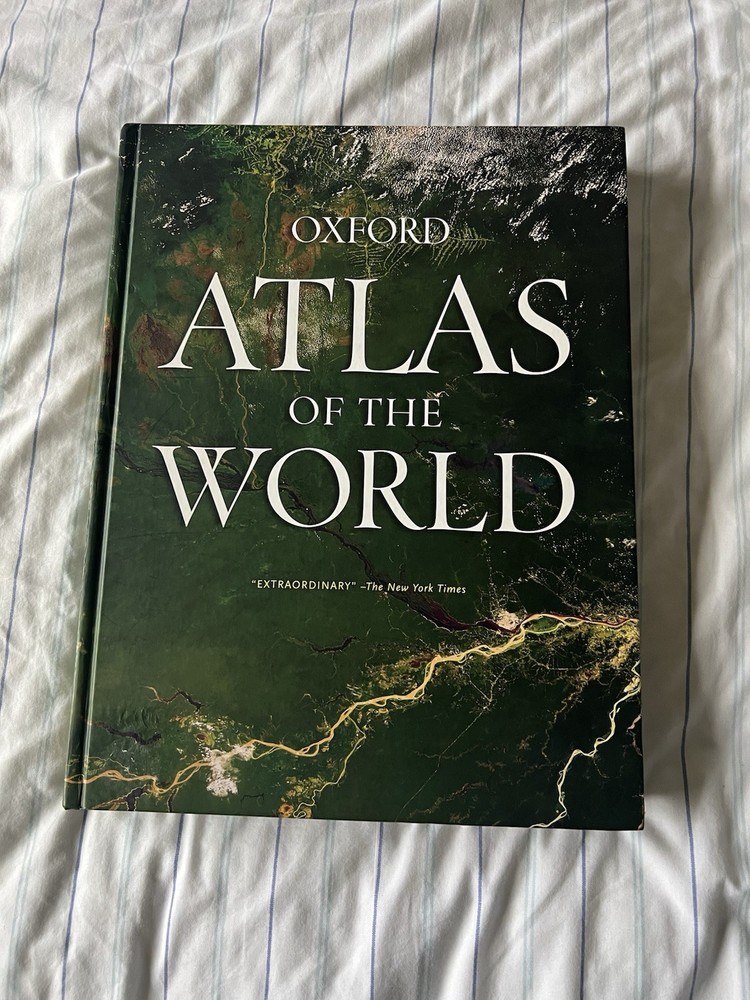 Oxford Atlas of The World 23rd Edition Hardcover