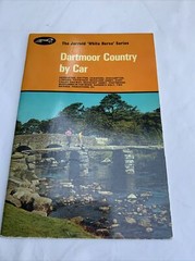 Rare collectable Dartmoor country by car booklet