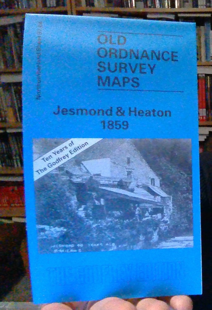 MAP OF Jesmond & Heaton 1859: Northumberland Sheet 97.04 Jimmy Donald NEW RARE