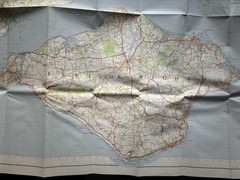 Ordnance Survey 1:50,000 Map – The Solent, Sheet 196 – 1974