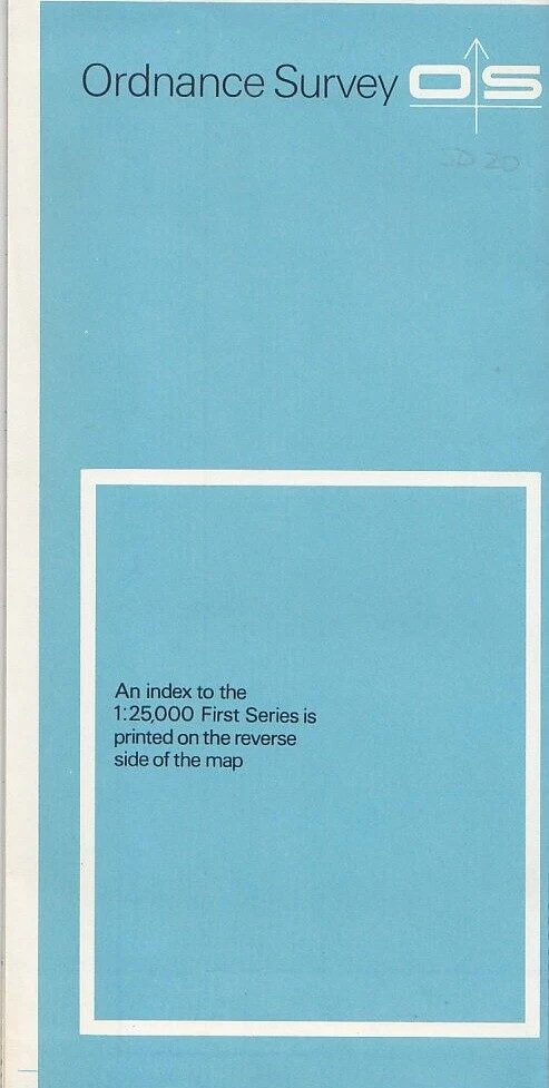 Ordnance Survey 1:25,000 First Series Map Sheet SO 53 Hereford (North)