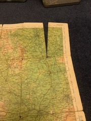 Vintage Bartholemew’s Revised “half-inch” contoured maps Sheet 23 Hereford