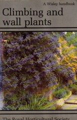 Climbing and Wall Plants by George Preston (Wisley handbook paperback, 1986)
