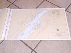 NOAA recreational chart 14846 West End of Lake Erie 6th edition BOAT YACHT MAPS