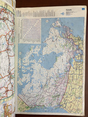 1993 Rand McNally Motor Carriers Road Atlas JB Hunt Book Missing 1 Page 95-96