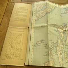 Ordnance Survey One Inch Paper Map Seventh Series Sheet 52 : Loch Awe – 1956