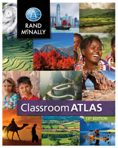 Rand McNally Classroom Atlas: Grades 4-9 – Perfect Paperback – GOOD