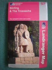 57 STIRLING & THE TROSSACHS SCOTTISH LANDRANGER ORDNANCE SURVEY MAPS OS