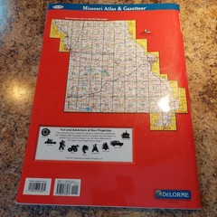Missouri Atlas and Gazetteer by Delorme Mapping Company 2007 3rd Edition SC