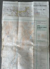 Ordnance Survey Maps Bundle (x2) – Kendal & Morecambe, English Lakes – SE Sheet