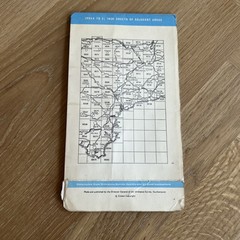 MINEHEAD Ordnance Survey Sheet SS94 Two & Half Inch MAP 1963 Dunster