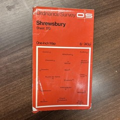 SHREWSBURY Ordnance Survey One Inch Sheet 118 1961 Whitchurch