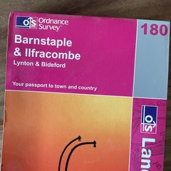 Barnstaple and Ilfracombe, Lynton and Bideford 180 by Ordnance Survey (map,…