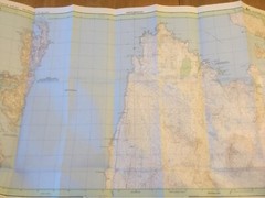 1988 Ordnance Survey Pathfinder Map 155 NG65/75 Arinacrinachd (incl Kenmore )