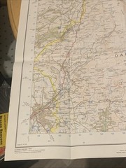 Ordnance Survey Landranger 191 Okehampton & North Dartmoor Map 1996 OS 1:50,000