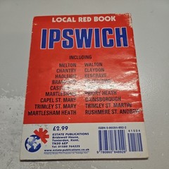 Local Red Book – Street Map – Ipswich (Paperback, 1999)