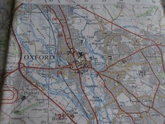 Vintage 1967 Ordnance Survey Seventh Series Map OXFORD & NEWBURY Sheet 158