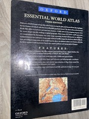 Oxford Essential World Atlas Third Edition (2001, Trade Paperback)