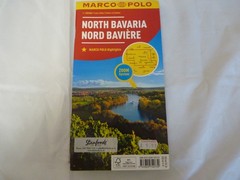 MARCO POLO MAP NORTH BAVARIA 1: 200000