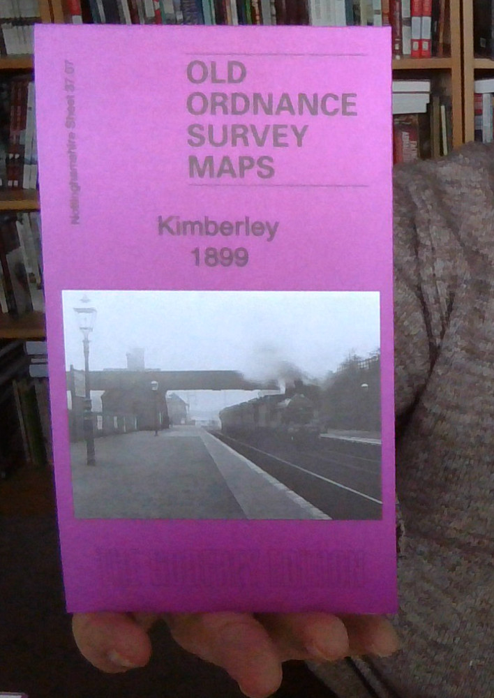 MAP OF Kimberley 1899 Nottinghamshire Sheet 37.07 by Barrie Trinder NEW