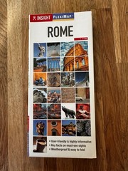 Rome – Italy – Fold Out Map – Street and Local Area