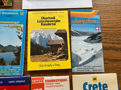 Europe, Maps, Guides, Brochures, Joblot Bundle – Pompeii, Greece, Brittany