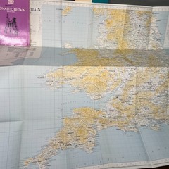 VTG 1954 Ordnance Survey Set 2 Monastic Britain Maps 10mi/in British Monasticism