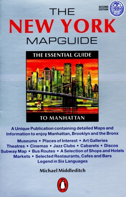 NEW YORK MAP GUIDE by Michael Middleditch Paperback Self Help Business