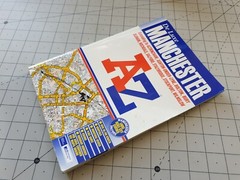 A-Z Manchester Street Atlas by Geographers’ A-Z Map Company 2001 Paperback Book