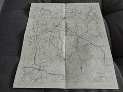 Vintage RAC Wangaratta District Map