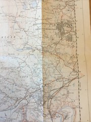 1966 Ordnance Survey 2.5 Inch Map Sheet SJ 24 Llangollen (incl Rhosllanerchrugog