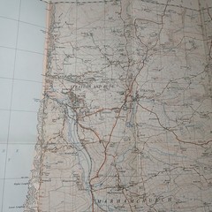 Vintage Ordnance Survey 2.5 Inch Map Sheet SS 20 Bude Cornwall 1965 Folded